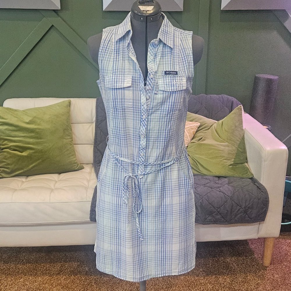 Columbia Super Bonehead PFG Dress, Cotton, Sz S